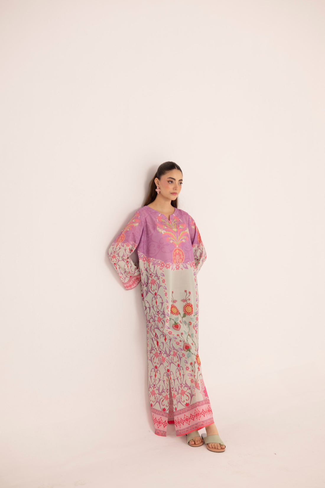 Roselle Kaftan Dress