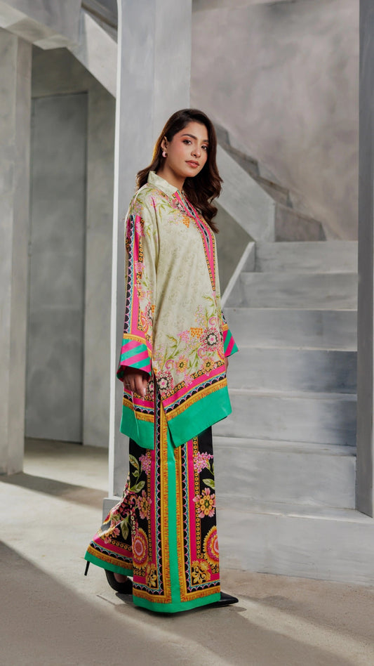 Emerald Noir Kurta Set