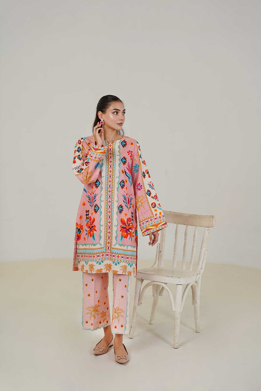 Blush Tropicana Co-Ord Set
