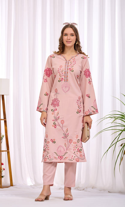 Petal Pink Kurta Set