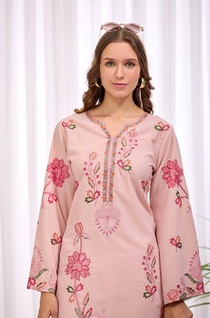 Petal Pink Kurta Set