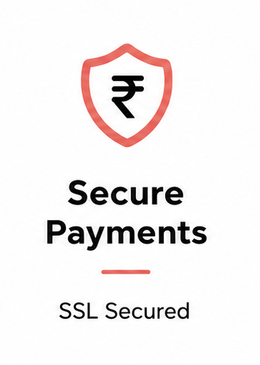 Set of icons and text highlighting Express Delivery, Happy Customers, Secure Payments, and Easy Returns & Exchange on a white background.