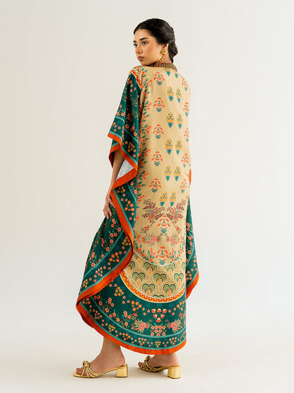 Aizee Floral Kaftan Dress