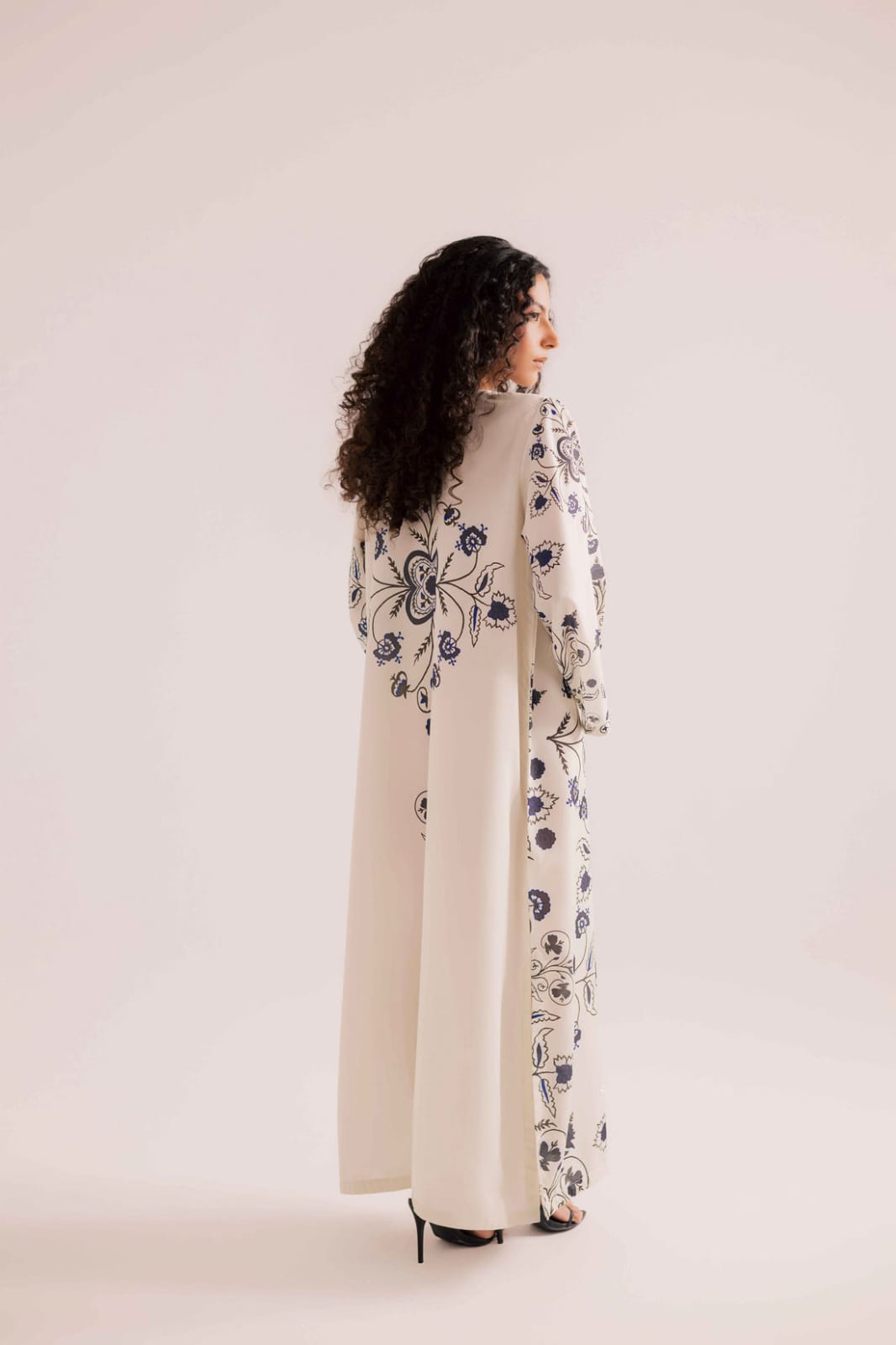 Indigo Fleur Kaftan