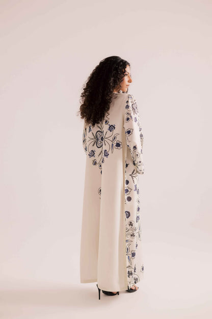 Indigo Fleur Kaftan