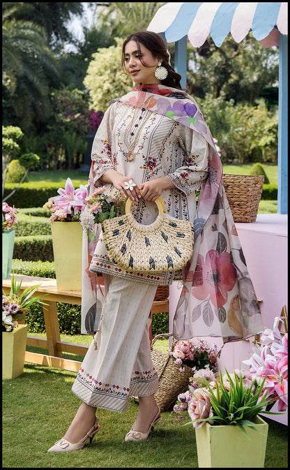 Pearl Garden Kurta Set with Dupatta