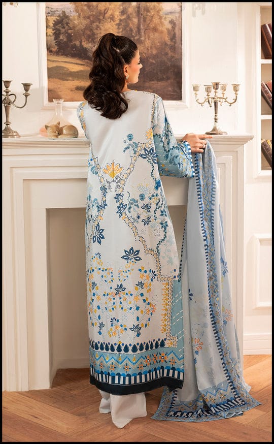 Azure Mist Kurta Set with Dupatta