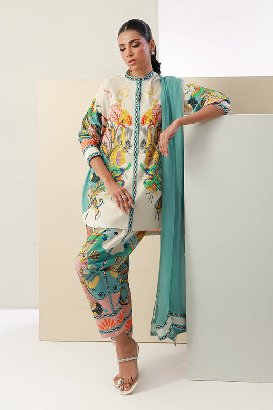 Persian Tale Co-ord Set with Dupatta