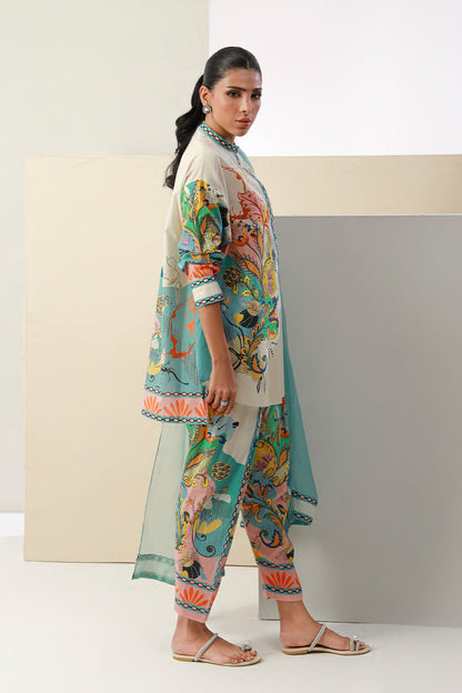 Persian Tale Co-ord Set with Dupatta