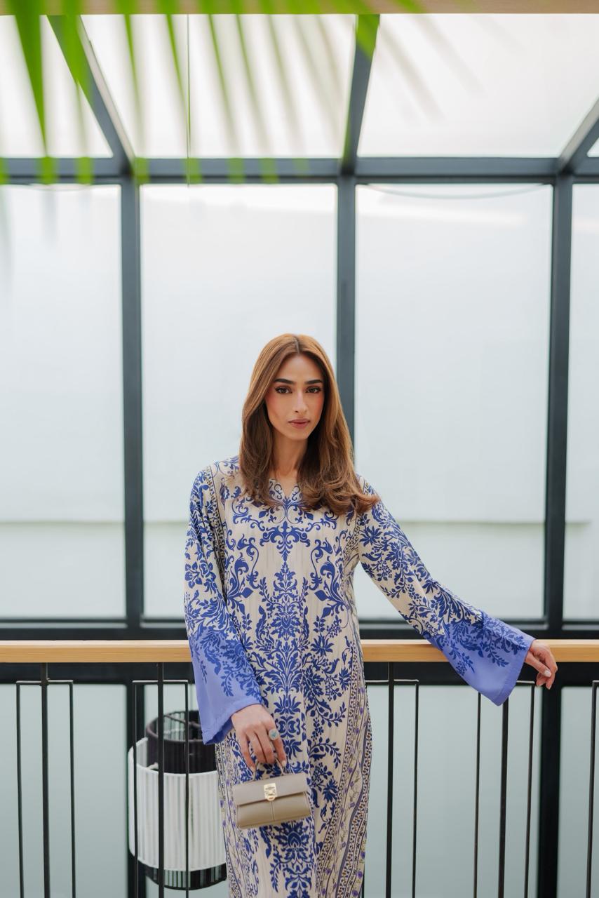 Cobalt Royale Kaftan Set
