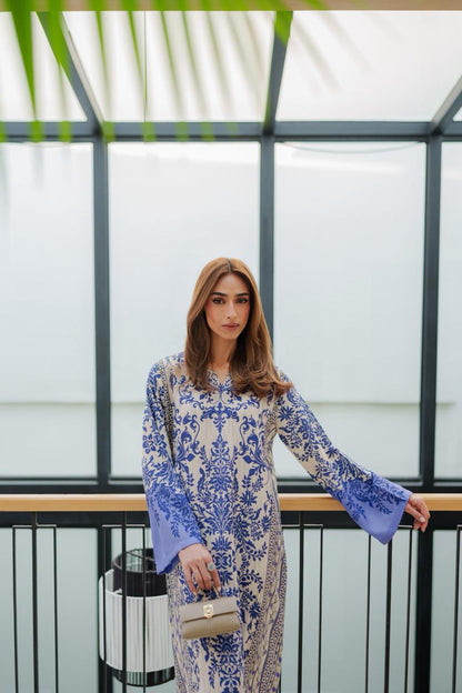 Cobalt Royale Kaftan Set