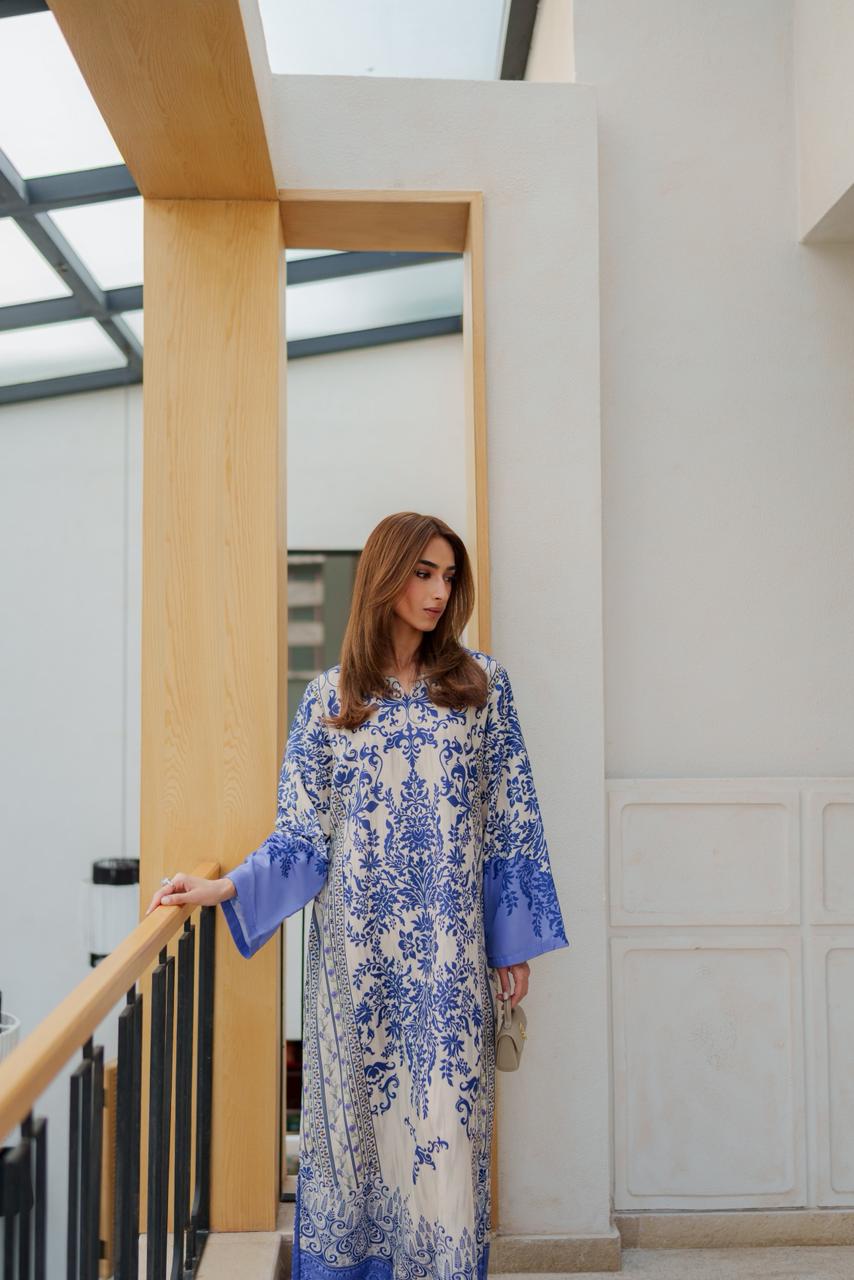Cobalt Royale Kaftan Set
