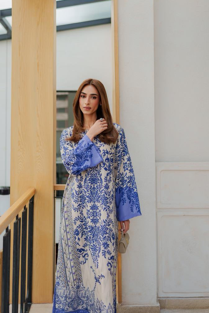 Cobalt Royale Kaftan Set