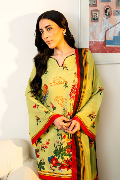 Petal Heritage Kurta Set with Dupatta