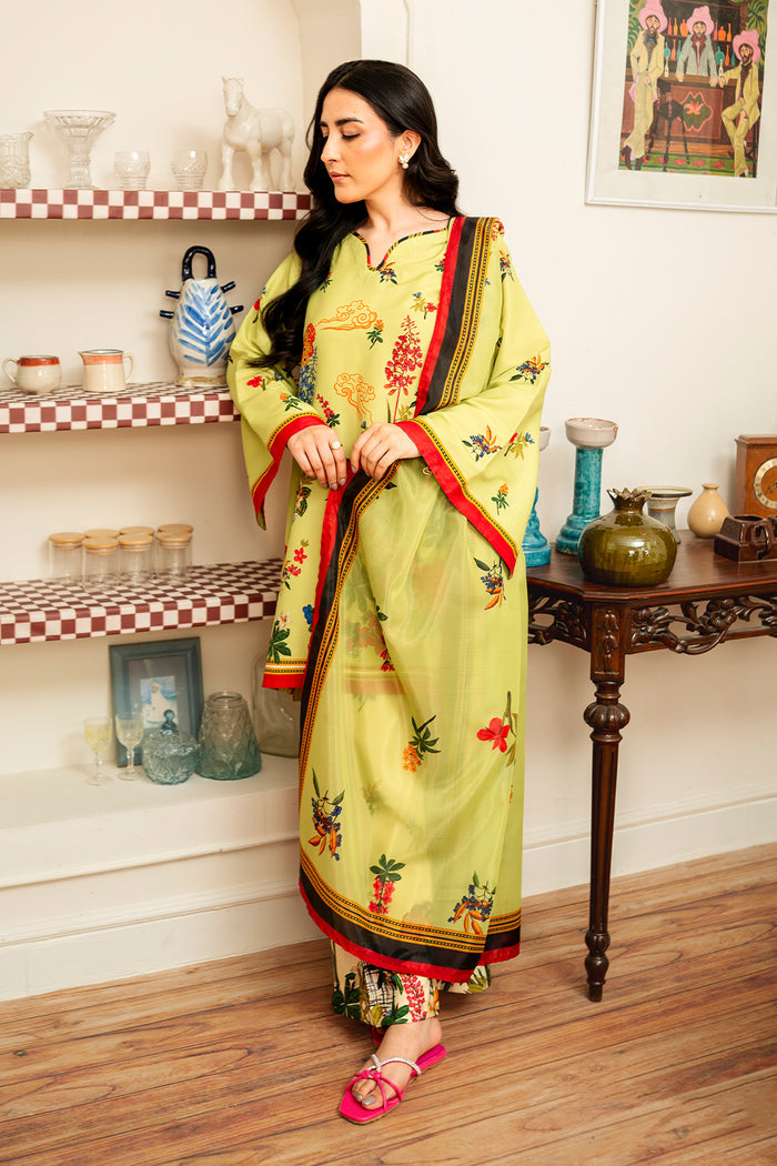 Petal Heritage Kurta Set with Dupatta