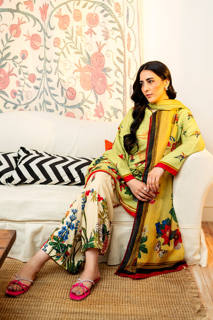 Petal Heritage Kurta Set with Dupatta