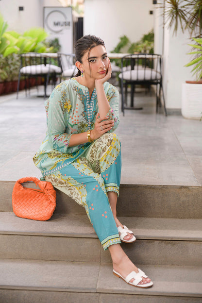 Aqua Haven Co-ord Set