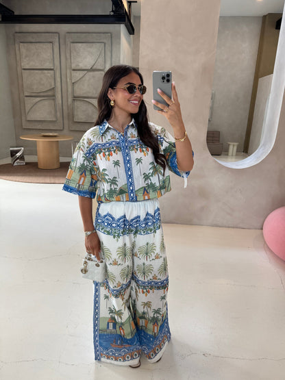 Coastal Palms Co-ord Set