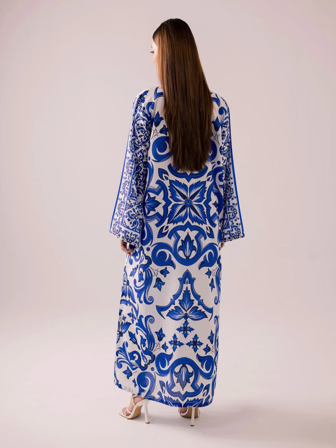 Porcelain Blue Kaftan