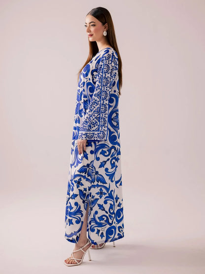 Porcelain Blue Kaftan