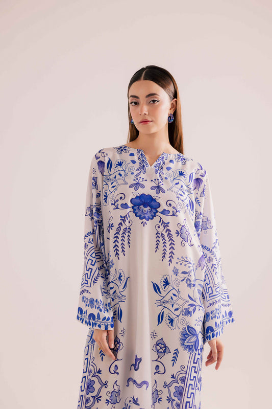 Blue Willow Kaftan
