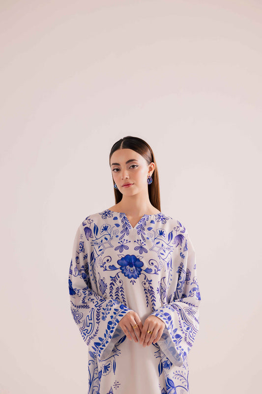 Blue Willow Kaftan