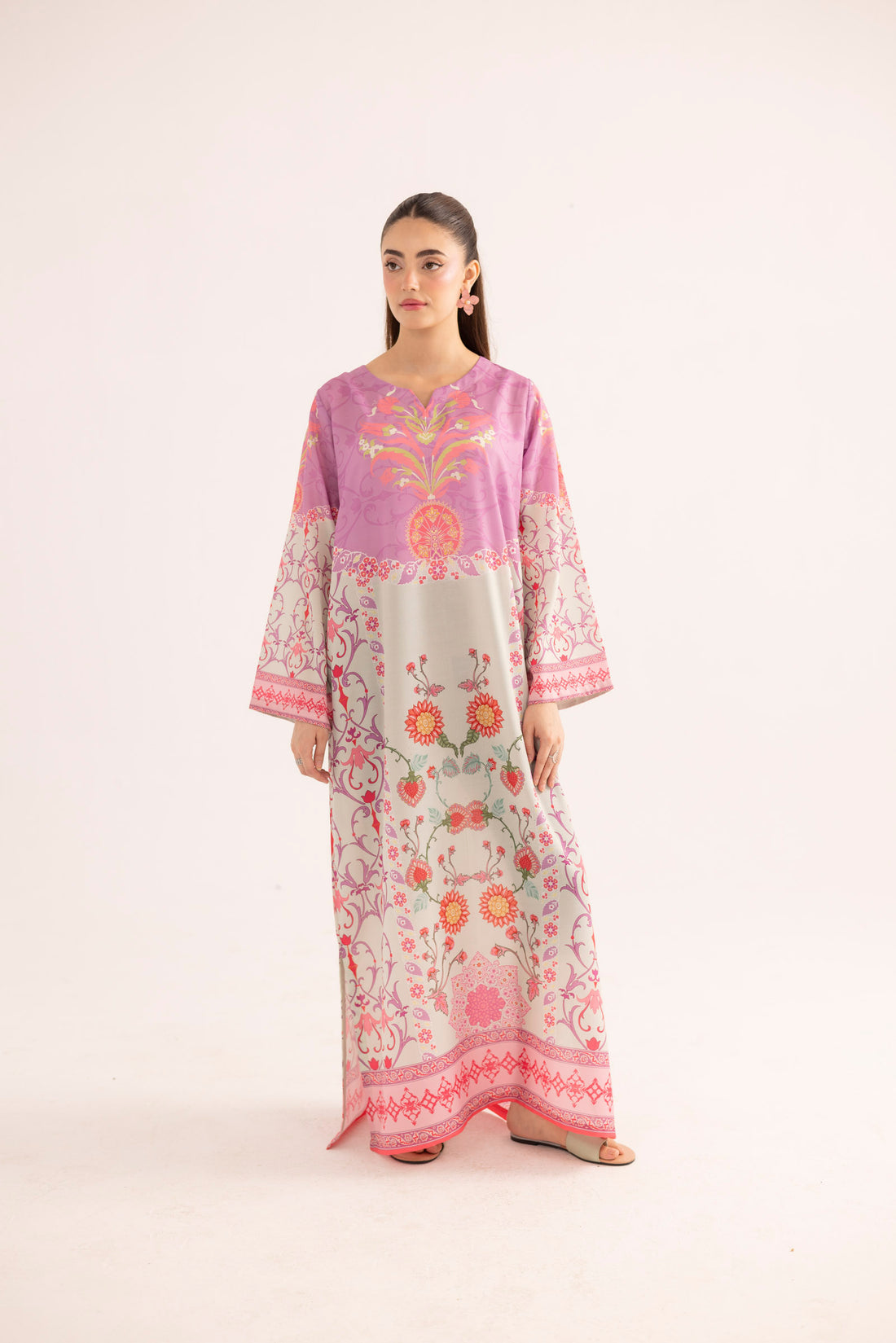 Roselle Kaftan Dress