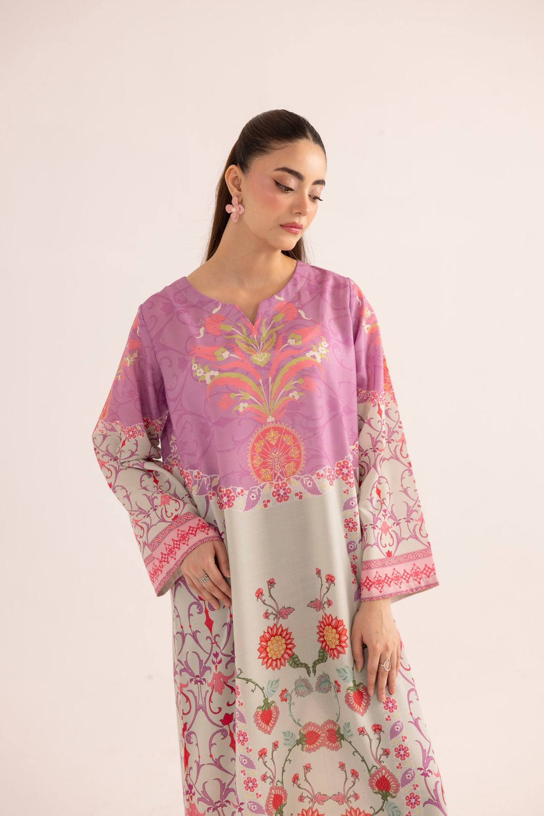 Roselle Kaftan Dress