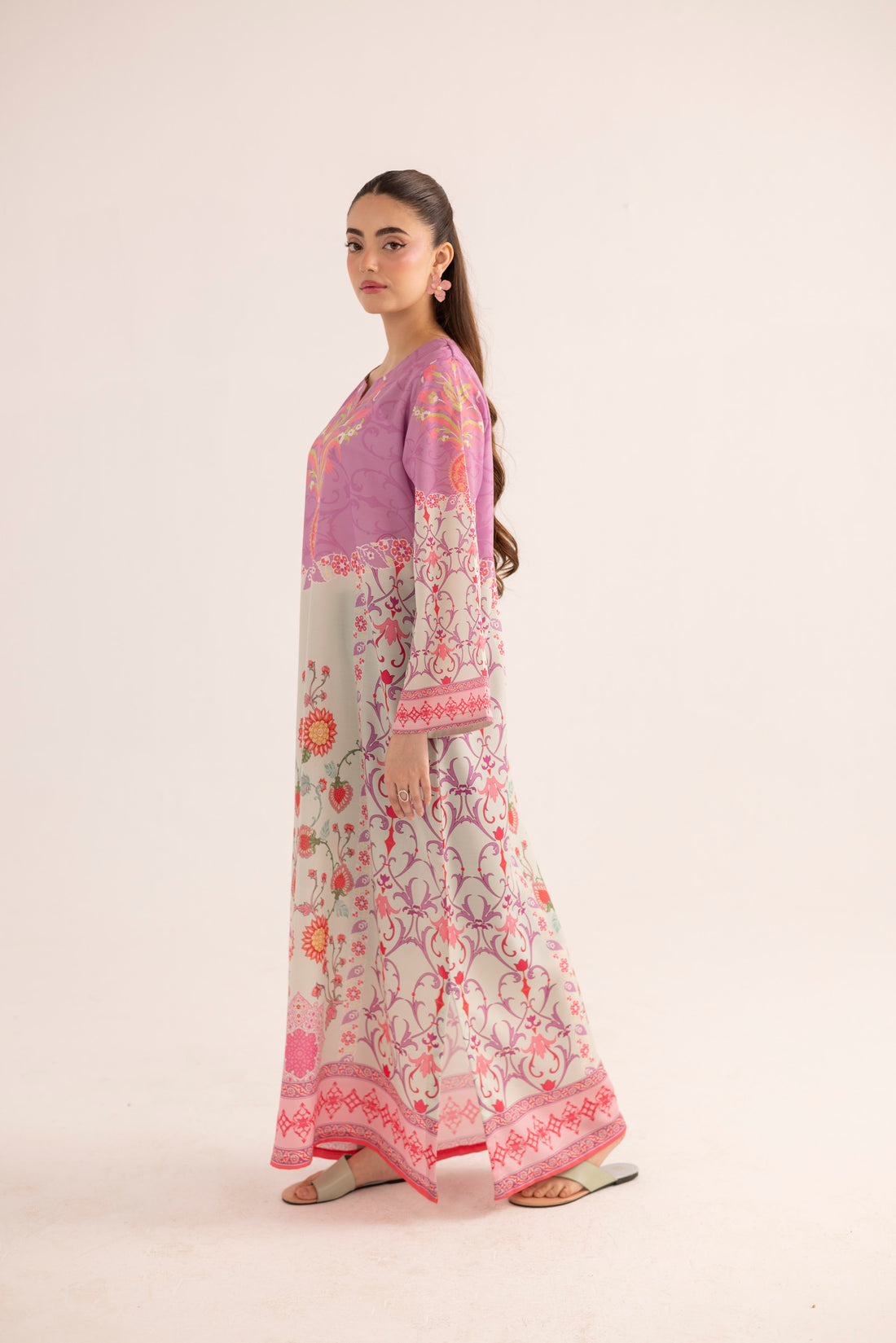 Roselle Kaftan Dress