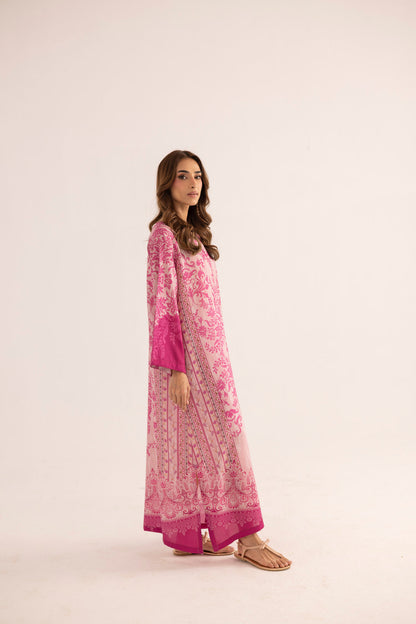 Trellis Muslin Kaftan Dress