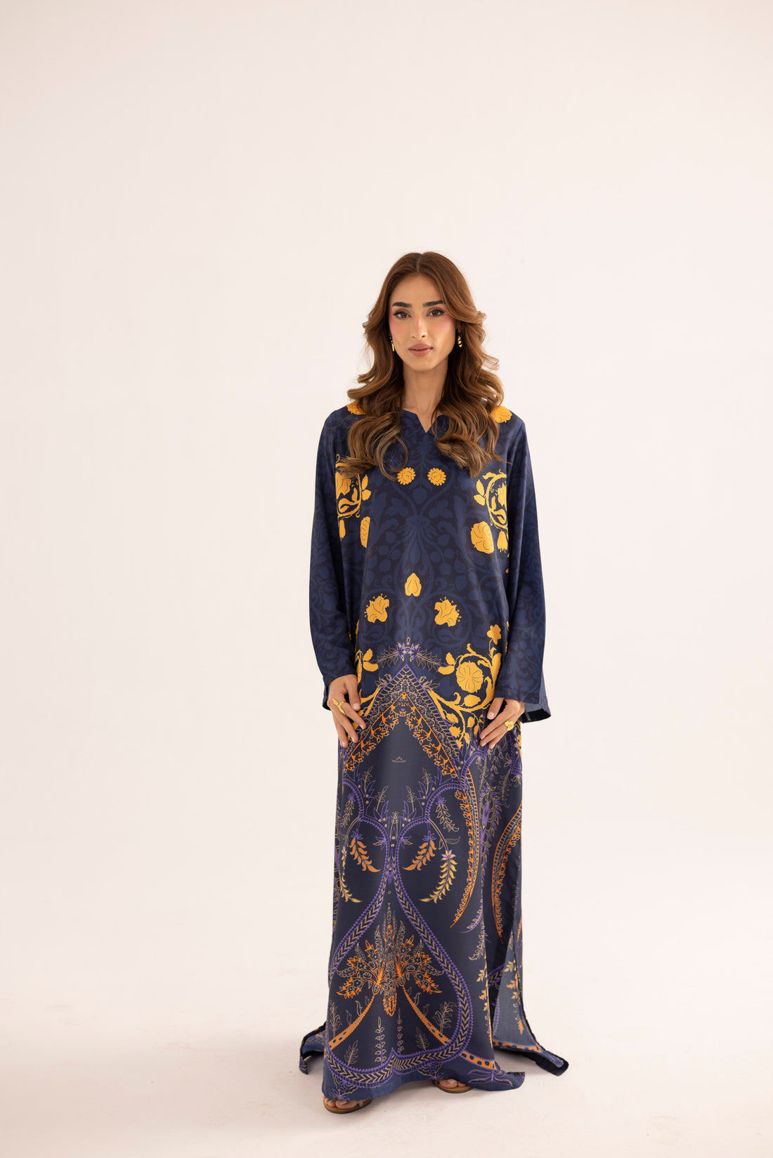 Midnight Kaftan Dress