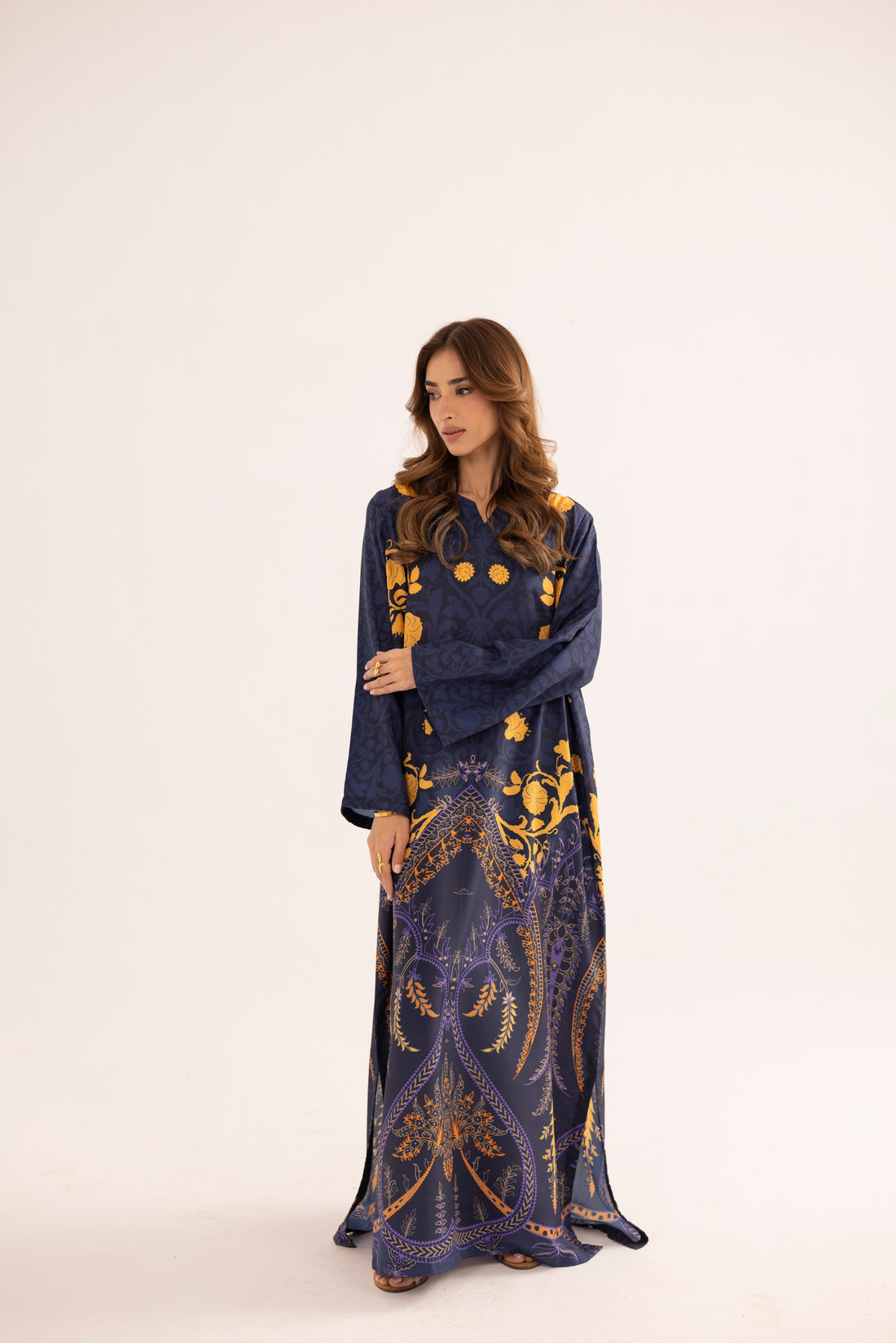 Midnight Kaftan Dress