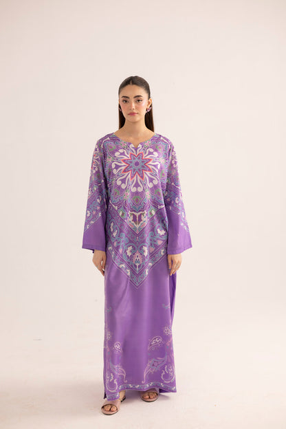 Orchid Kaftan Dress