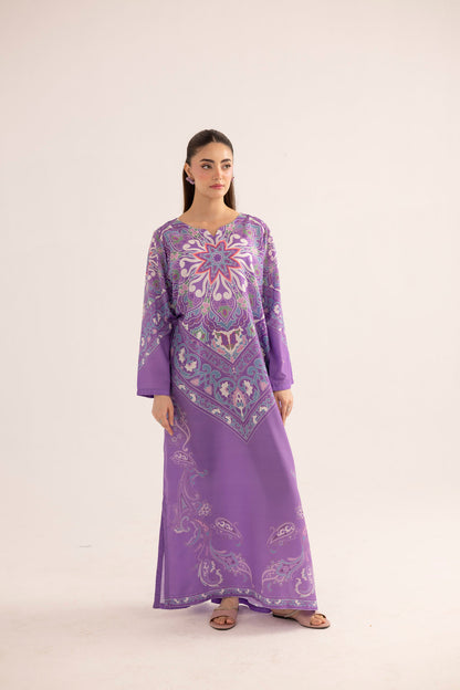 Orchid Kaftan Dress