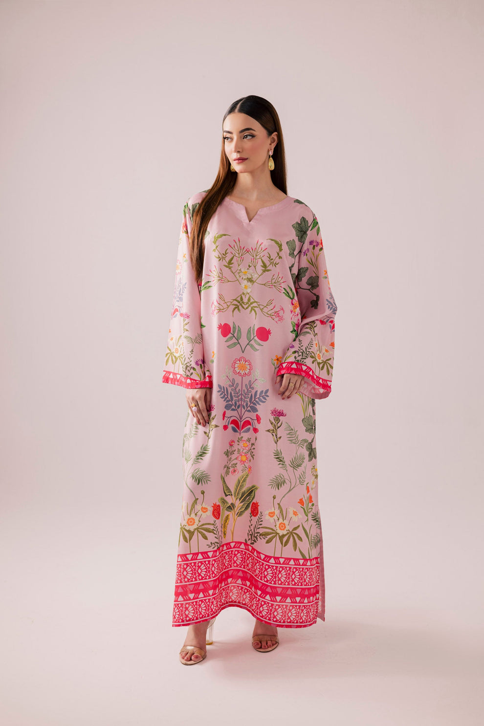 Herbarium Kaftan Dress