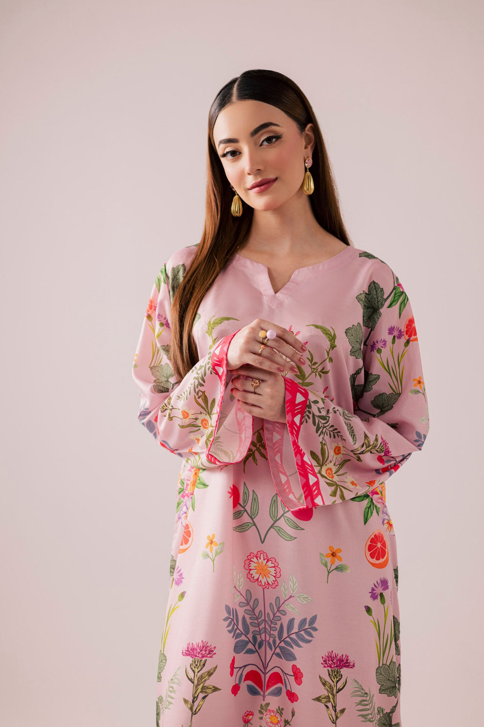 Herbarium Kaftan Dress