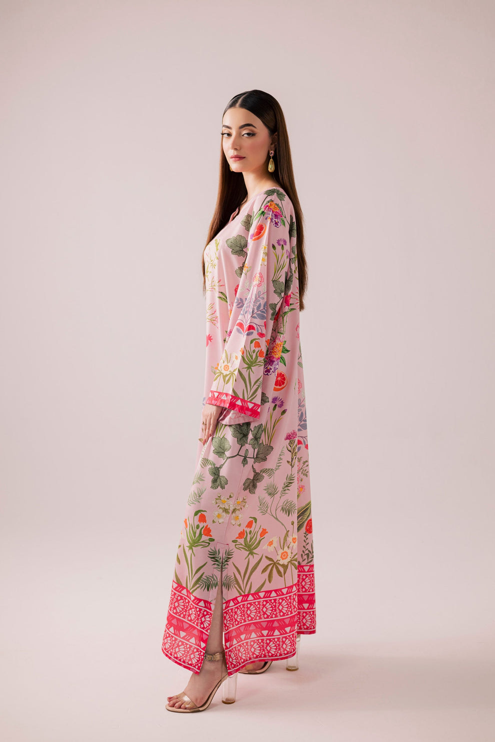 Herbarium Kaftan Dress