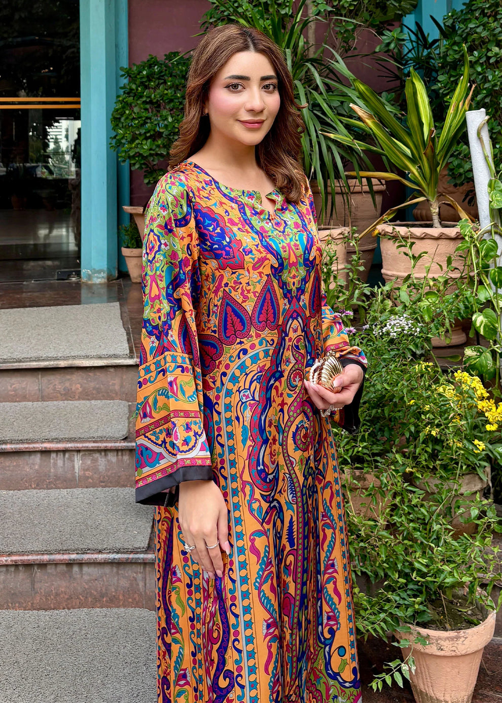Jaipur Jewel Kaftan Dress