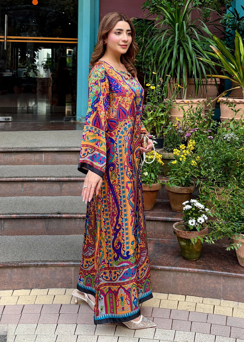 Jaipur Jewel Kaftan Dress