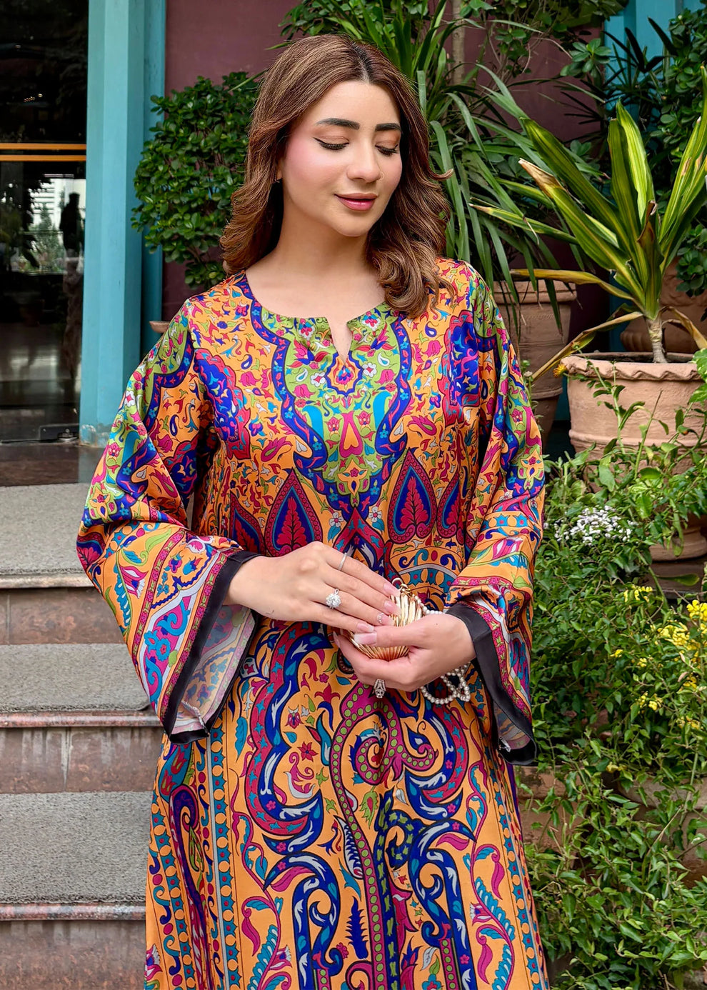 Jaipur Jewel Kaftan Dress