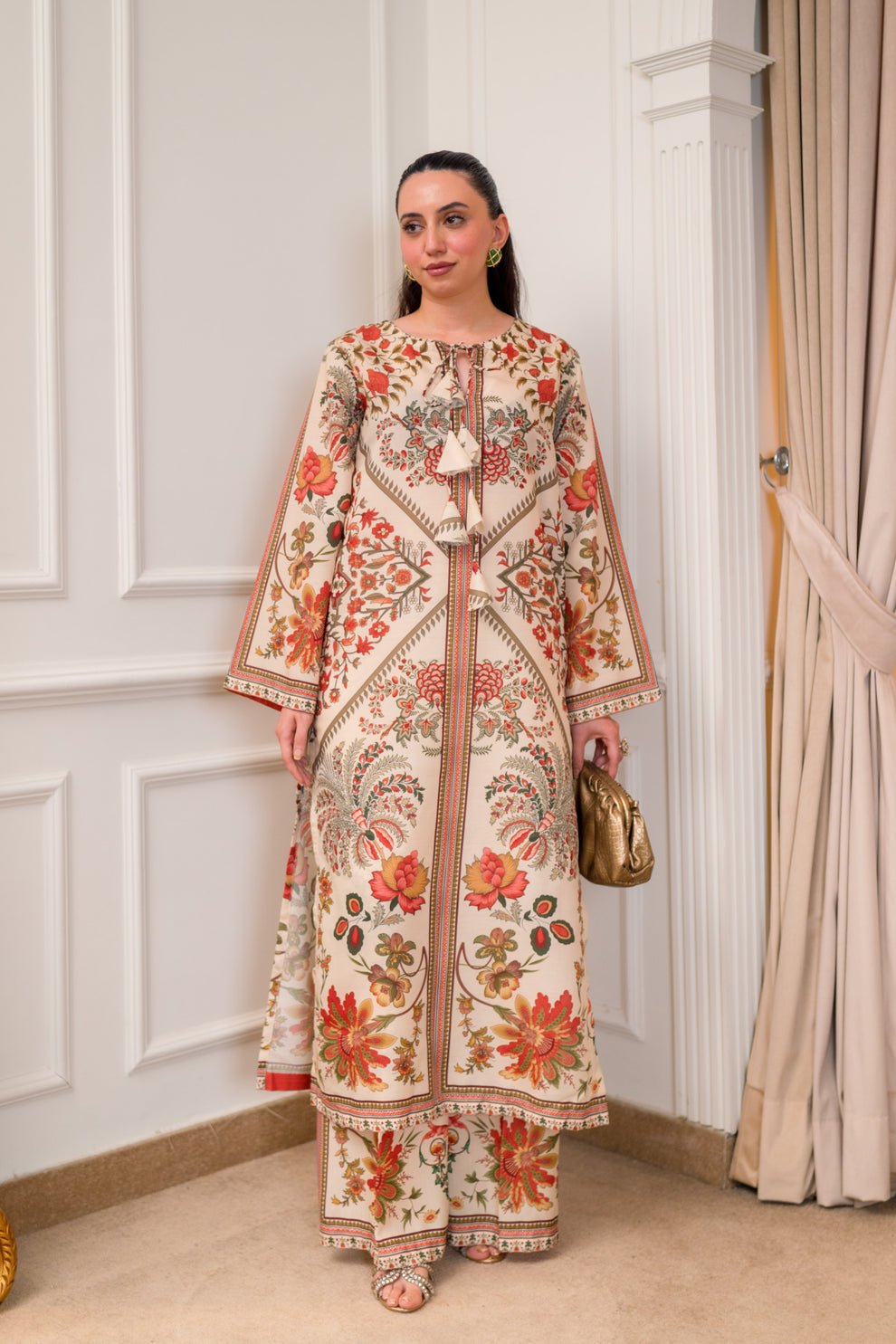 Sandstone Floral Co-Ord Set