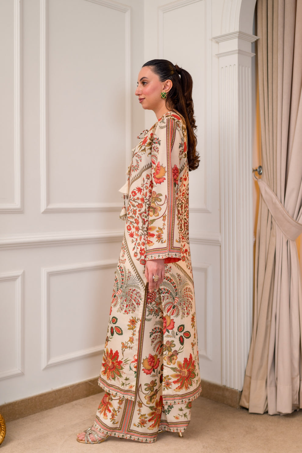 Sandstone Floral Co-Ord Set