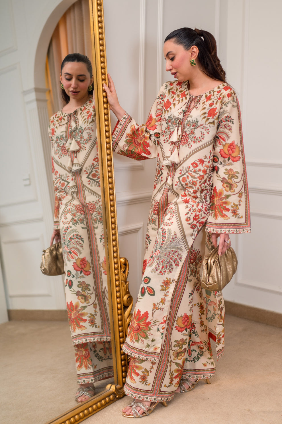 Sandstone Floral Co-Ord Set