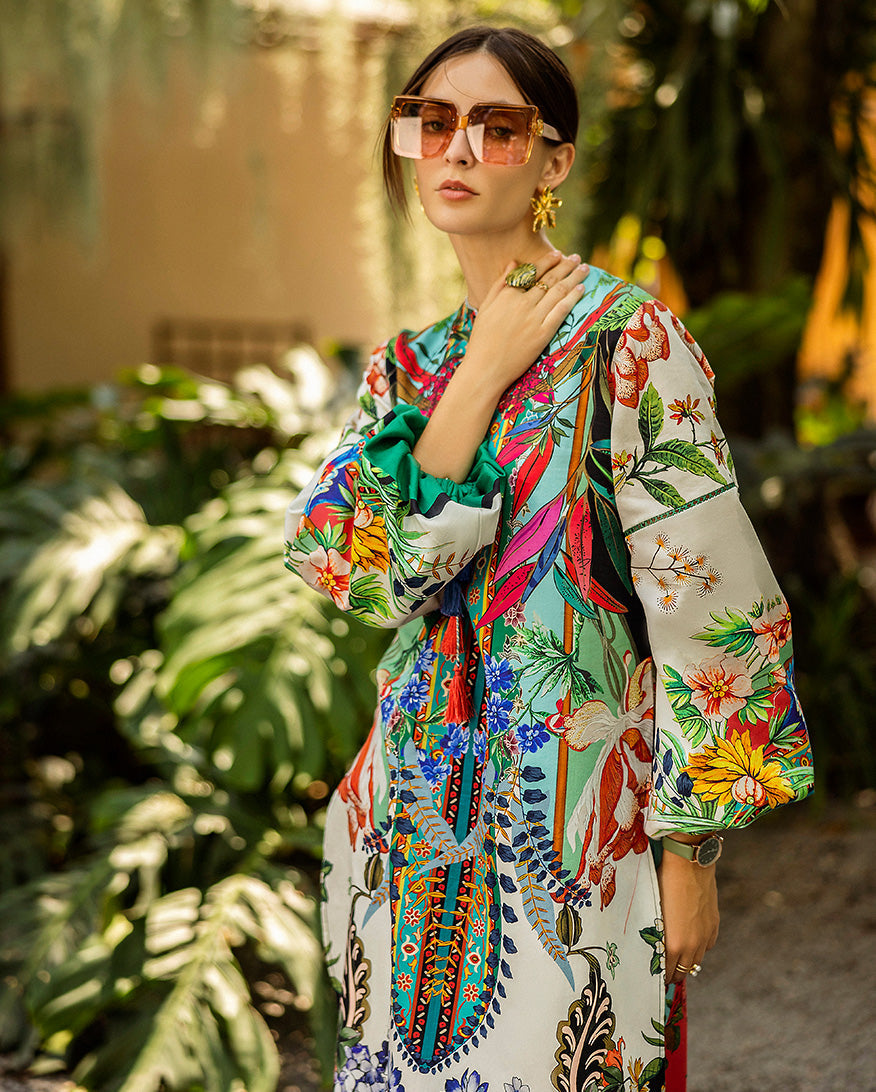 Aqua Tropique Co-Ord Set