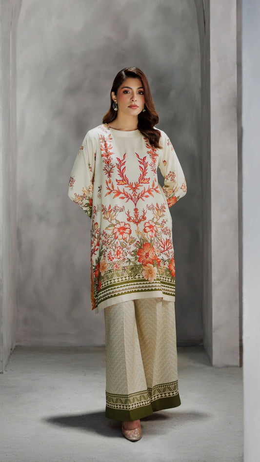 Autumn Flora Kurta Set