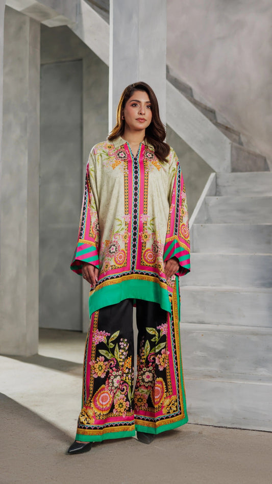 Emerald Noir Kurta Set