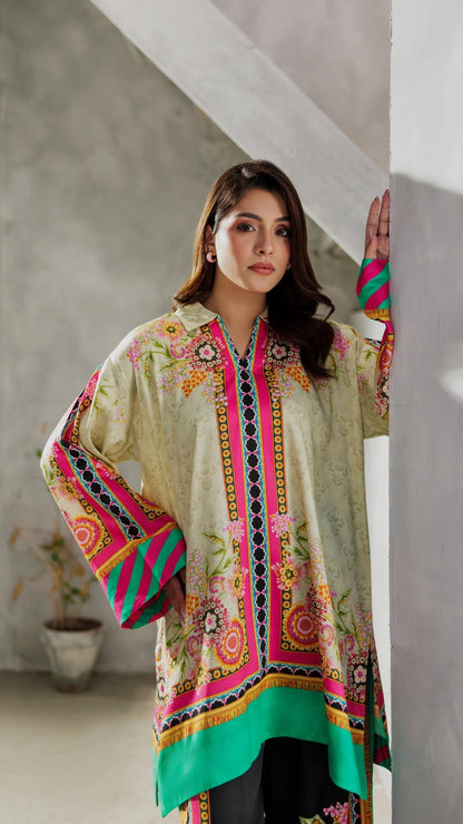 Emerald Noir Kurta Set