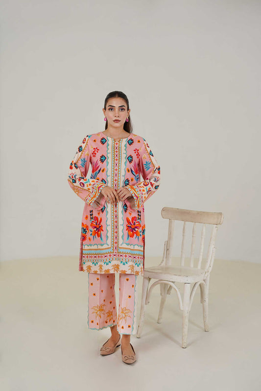 Blush Tropicana Co-Ord Set