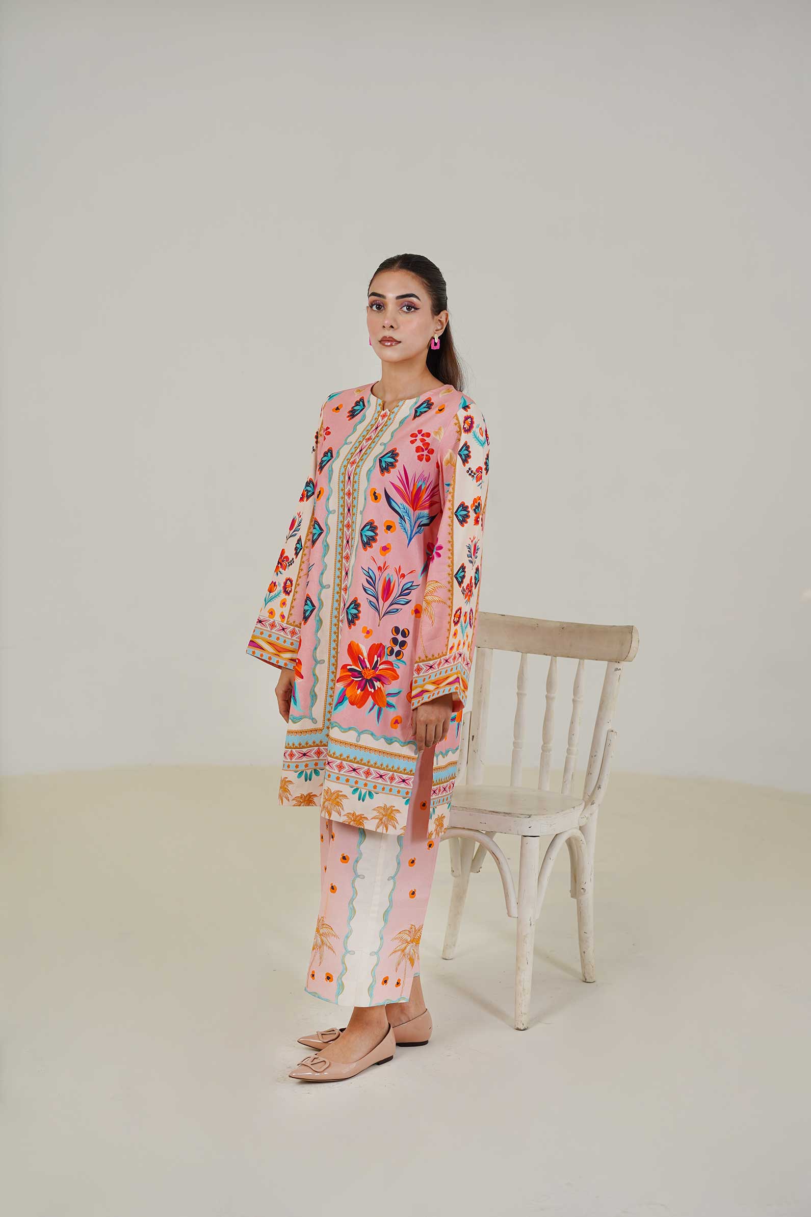 Blush Tropicana Co-Ord Set