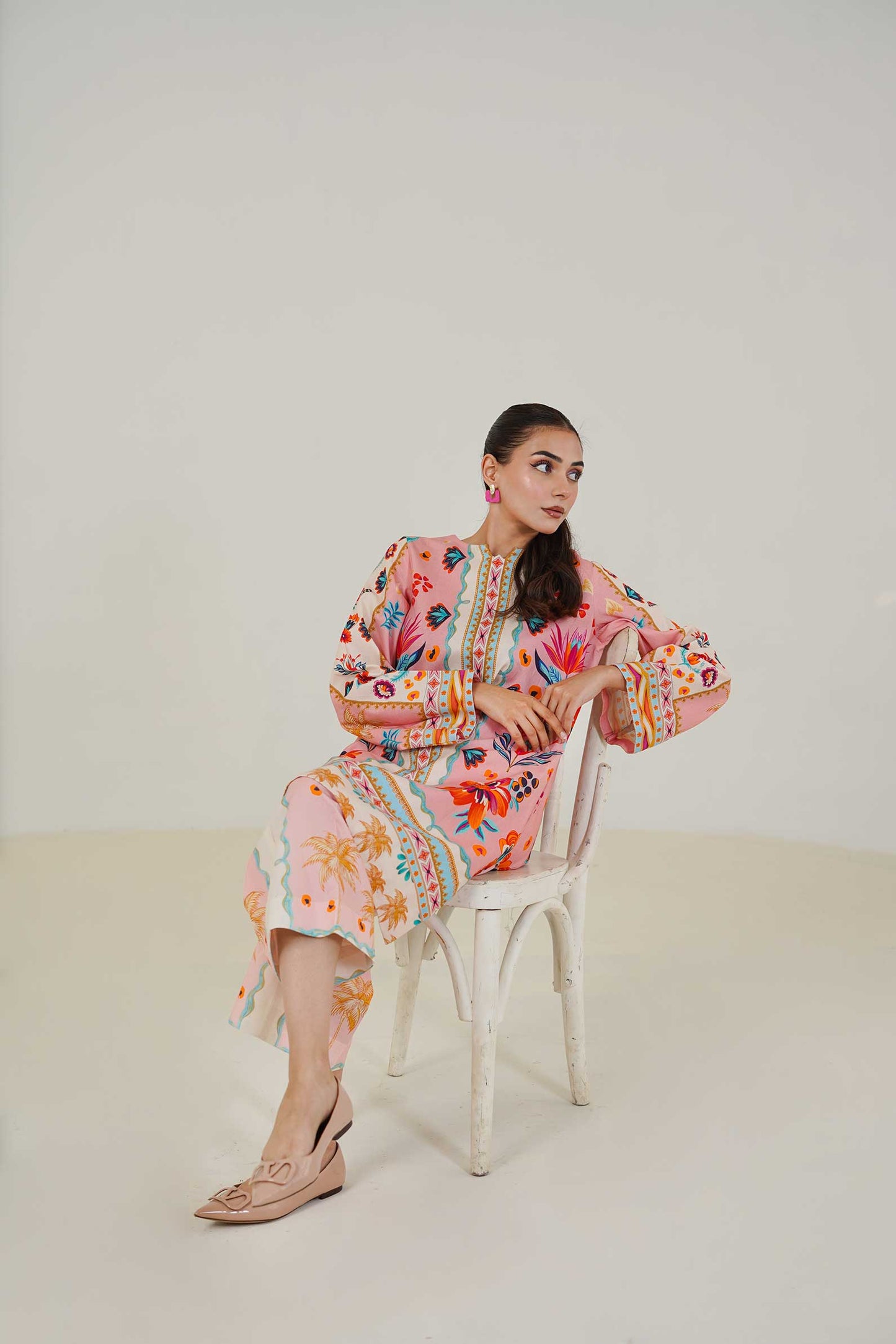Blush Tropicana Co-Ord Set